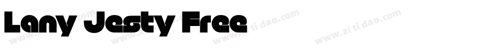 Lany Jesty Free字体转换